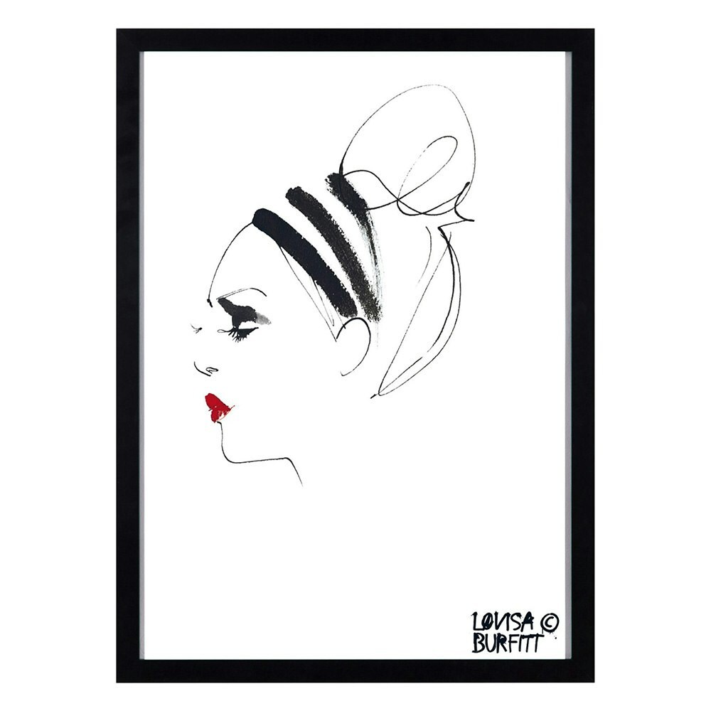 Lovisa Burfitt Lipstick Feu Rouge Poster - Posters Mix - 124342