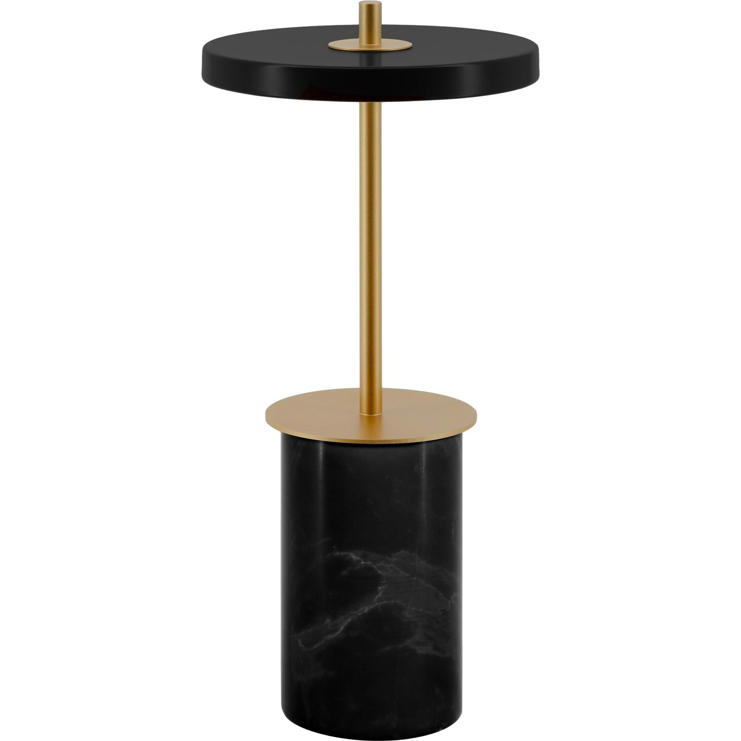 Asteria Move Mini Bordslampa Portabel, Svart Marmor
